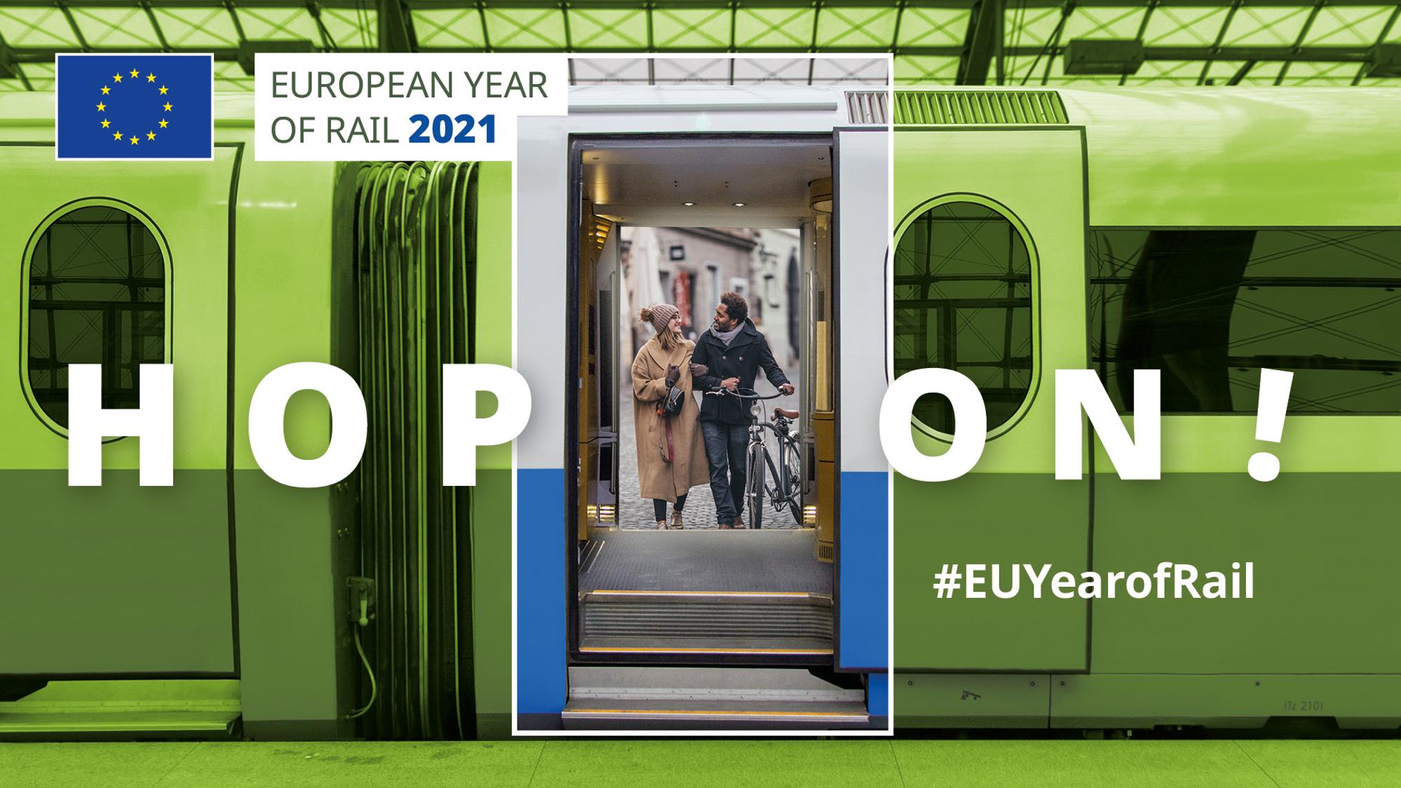 2021 : année européenne du rail, hop on !