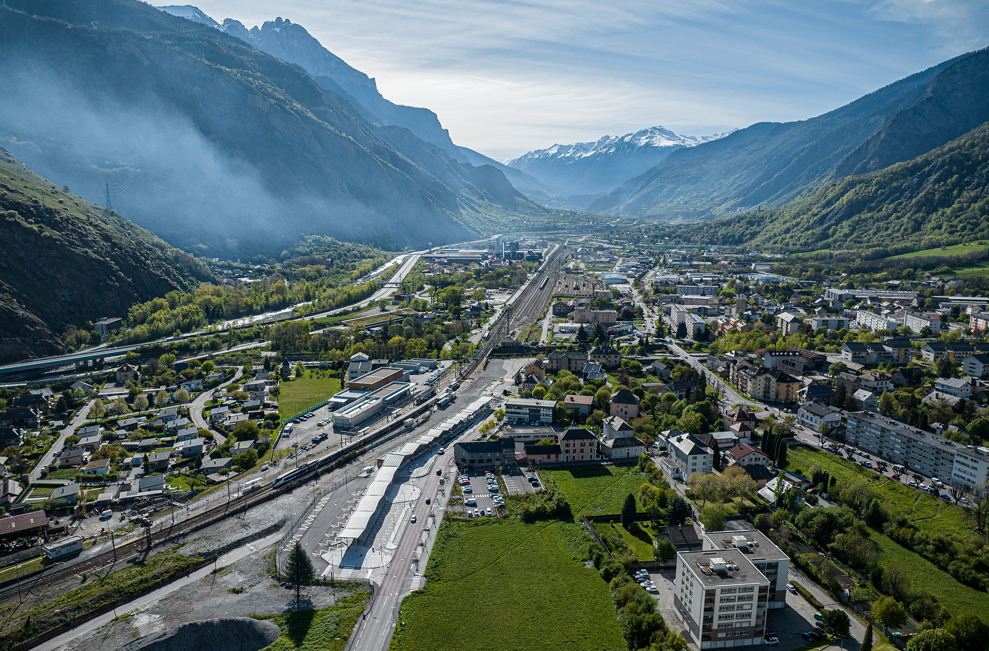 Première phase de travaux pour l’interconnexion au tunnel de base