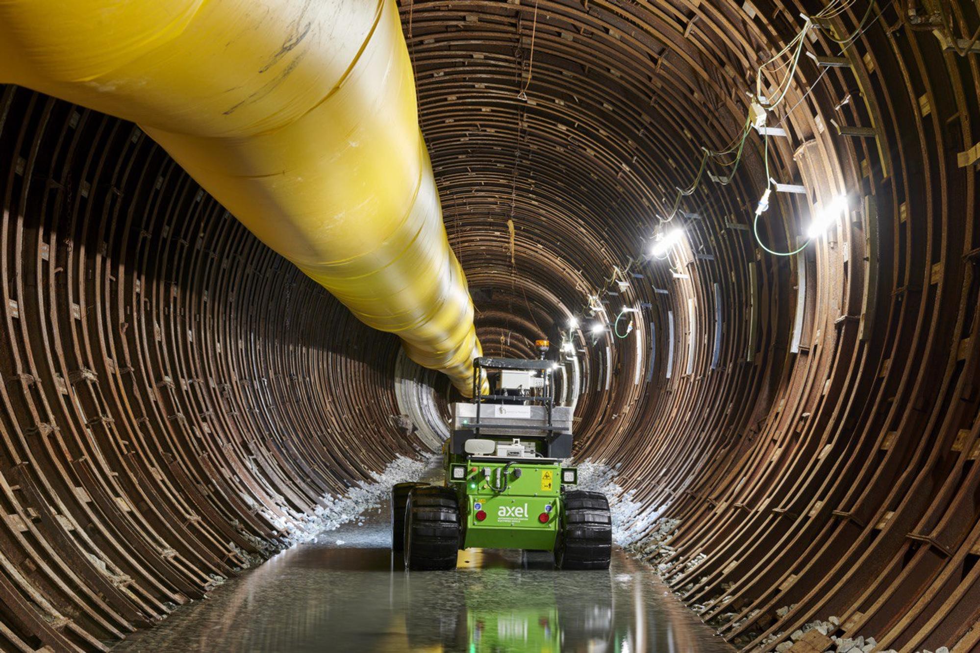 Axel arrive à Chiomonte