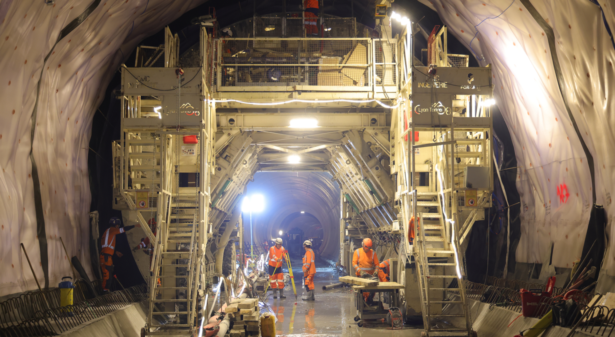 Tunnel de base : le cap des 30% de creusement a été franchi
