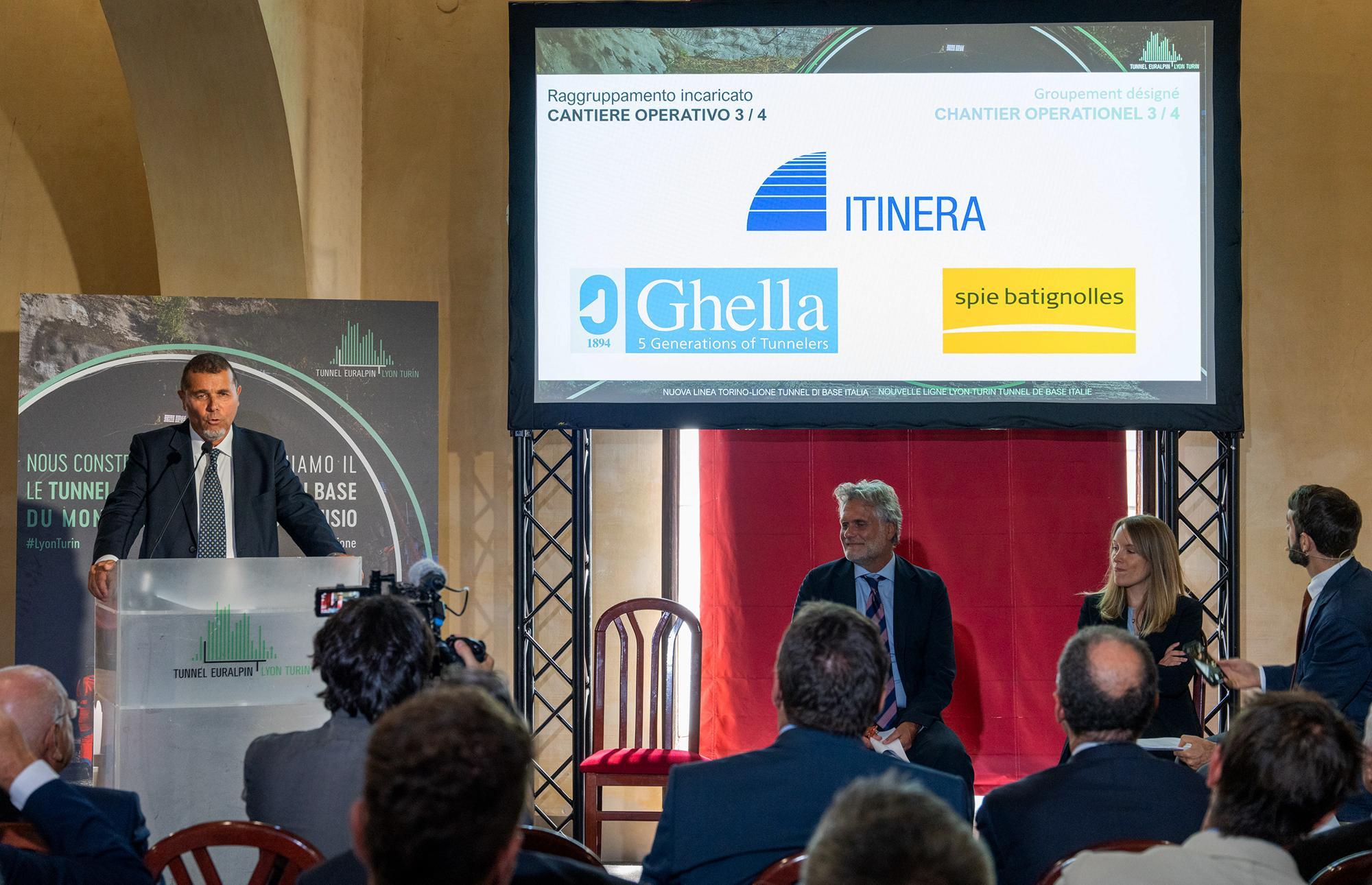 Contrat attribué pour l’excavation du tunnel de base en Italie