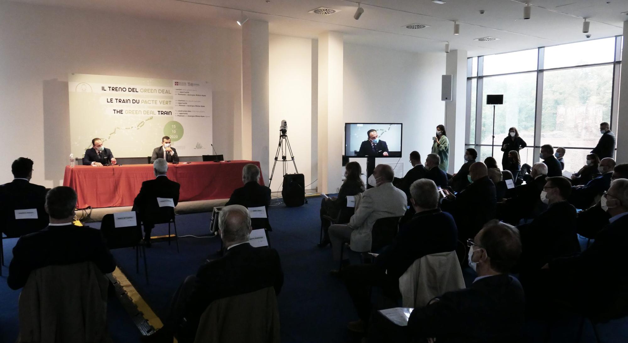 Le train du Pacte Vert pour les grands ouvrages