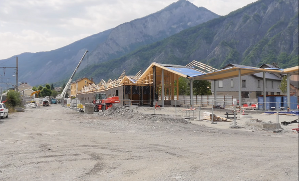 Le pôle d’échanges multimodal de Saint-Jean-de Maurienne opérationnel à la mi-juin
